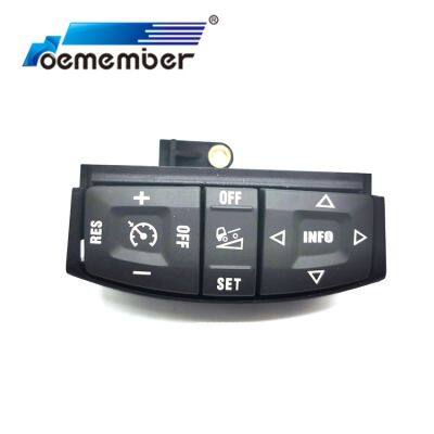 OE Member 1486287 Truck Steering Wheel Switch Truck Panel Switch 24V for Scania