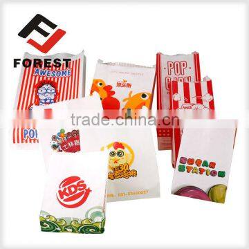 Printing on promotional greaseproof paper bags