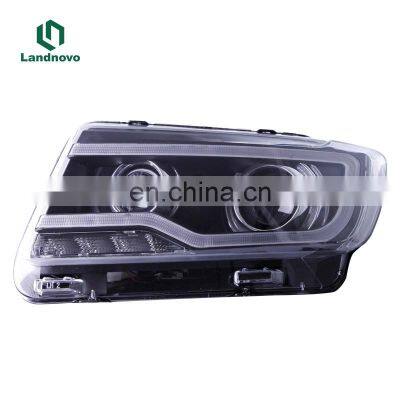 Landnovo Auto Body Parts Best Quality LED Head Lamp for Jeep Compass 2012-2016 Dynamic Led Headlight