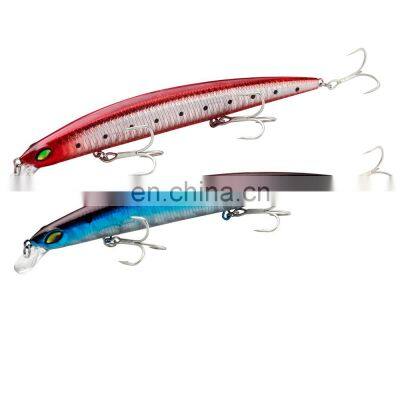 JOHNCOO 150mm 19g Fishing Lure Suspend Jerkbait 19g Gravity Ball Inside Long Accurate Cast Wobbler Minnow Bass Pike Tackle