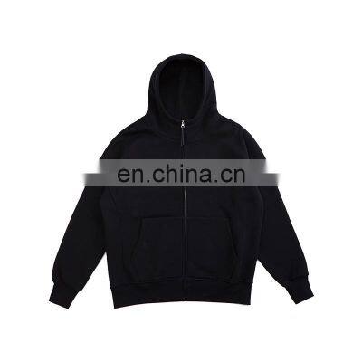 high quality loose unisex plus size warm pullover casual hoodie custom 100% cotton sweatshirt wholesale