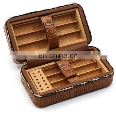 small wood cigar packing case  cigar travel humidor