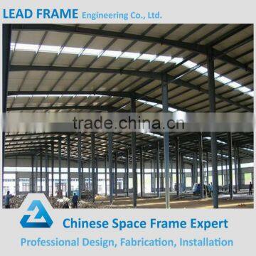 Steel space frame prefabricated warehouse building