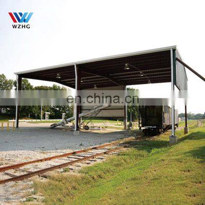 Chicken farm prefabricated steel structure hall storage shed steel arch roof hangar german hangar for event