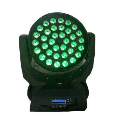 Stage Lights Factory Direct Sales 36Pcs 10W Stage Lighting for Dj Club 36*10W RGBW 4in1 Zoom Moving Head Wash Disco Light photo-5