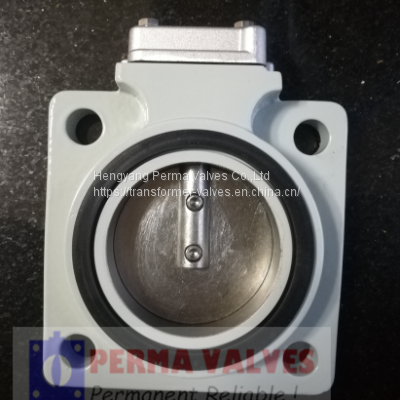 Radiator butterfly valve for oil immersed transformer