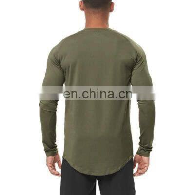 Newest Design Long Sleeve Sports Shirt Men's Outdoor Fitness Gym Top Workout Running Training Pullover Sweatshirt Man Base Shirt photo-5