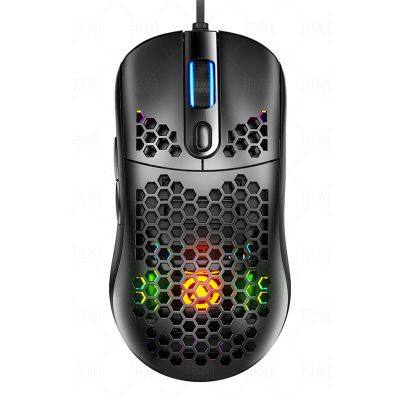 Популярная у Amazon игровая RGB-мышь G7 весом 74 г, легкая, с 7D-кнопками, сенсорная, проводная, для Esports, мини-мышь
