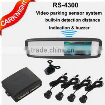 car double din multifunction reverse radio radar