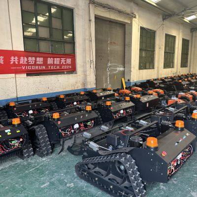 Slope Mower Remote Control, China Tracked Robot Mower Price, Radio Controlled Lawn Mower for Sale photo-4