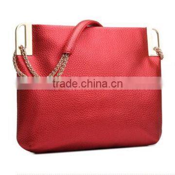 Handmade New Woman Handbag Fashion Designer Pu Hand Bag photo-2