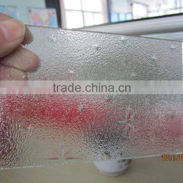 3MM Clear Pattern Design 1830*1220mm or 1830*1300mm photo-5