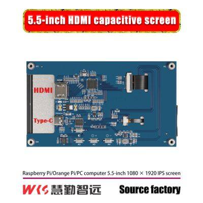 5.5-inch TFT LCD and 1080x1920resolution HD-MI Interface Touch Screen Display photo-2