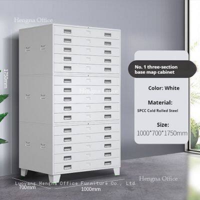 Multi-Drawer Size of A1 Drawer Steel Cabinet With Steel Locks – Efficient Solution for Organized and Safe Large Document Storage photo-2