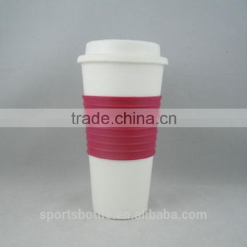 Eco-friendly Safety Plastic Coffee Mug Mlife manufacture bpa free colorful tumblers