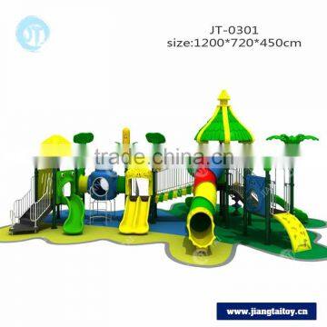 Free designed JT-0301 Big Outdoor plastic children amusement park equipment for sale