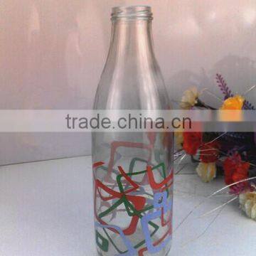 1000ml glass milk bottle, 1lt milk glass bottle