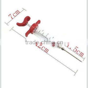 Hot Amazon Meat Marinade Injector Turkey BBQ Tool Chicken Flavor Syringe For Kitchen Cooking Tool photo-5