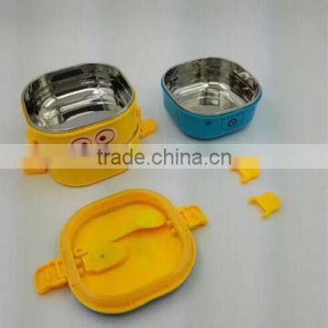 Custom Healthy Food Warmer Lunch Box, 3 Layer Stainless Steel Lunch Box photo-4