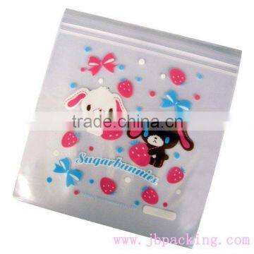 Biodegradable polyethlene zipper bag Bz89222(224)