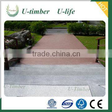 Wood polymer composite 100x25mm wpc flooring