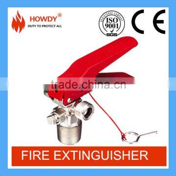 2016 Latest co2 gas fire extinguisher brass valve with ISO certification