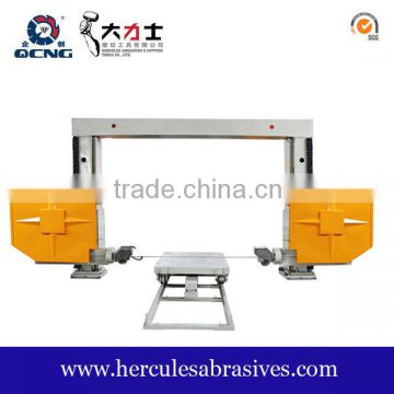 diamond wire saw machine used for stone block cutting (granite marble)