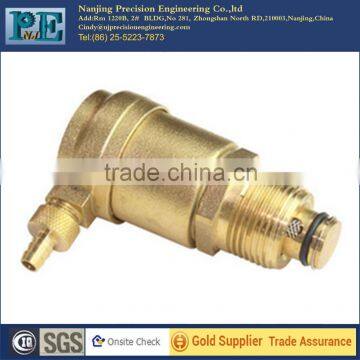 Custom cnc machining brass mechanical body parts