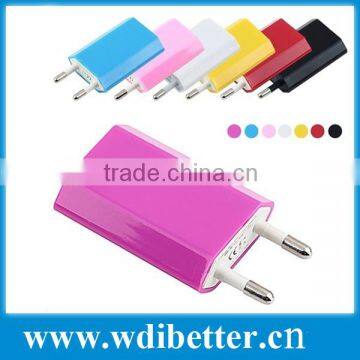 EU Plug USB Charger EU Battery Charger For Iphone 5/5S