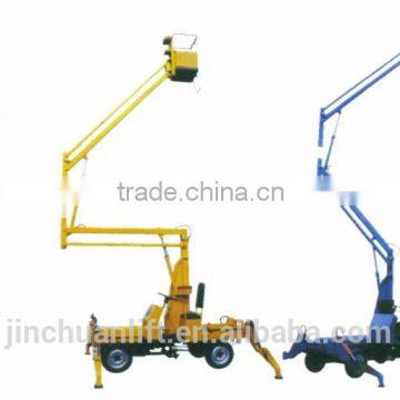 14m, Hydraulic Compact Boom Lift /telescopic Boom Lift /truck Mounted Boom Lift