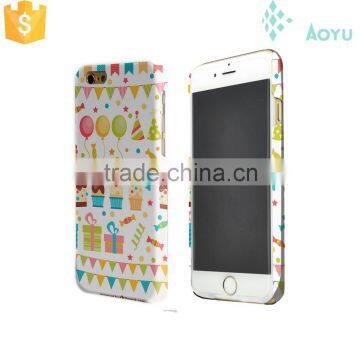 unique design 3D sublimation PC phone case for oem iphone case