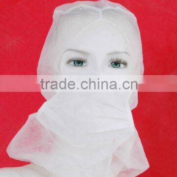 Disposable Non-woven Hood With Face Mask photo-2