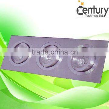 3*3w high power led Ceiling Light