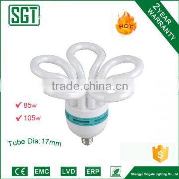 Wholesale flower shape 85W 105W cfl lamps free energy lamp