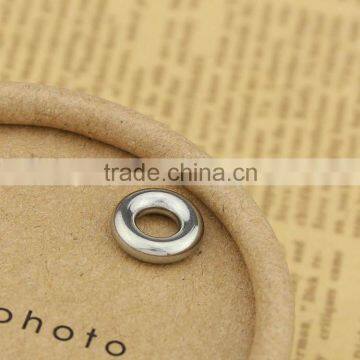 S620 stainless steel jewelry findings roud circle stainless steel bead