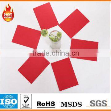 0.7mm single side red color paper