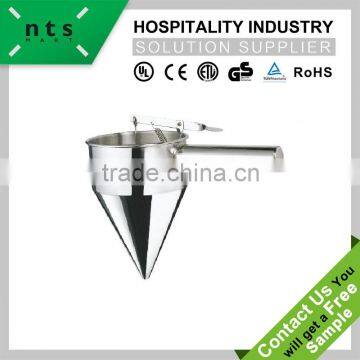 stainless steel oil funnel with handle