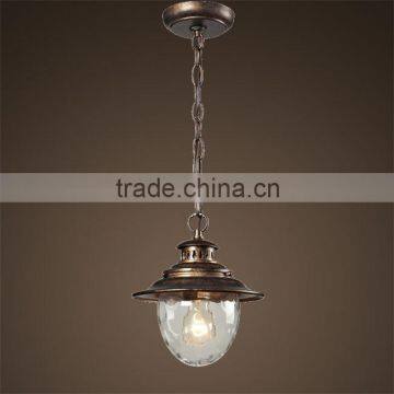 European Alumium Cast Outdoor Hanging pendant Light