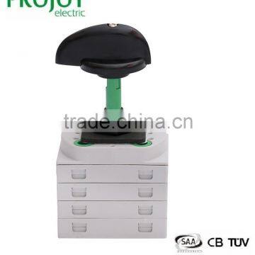 DC Isolator Switch Internal Built in PV Solar 1500V 2-12pole Door Clutch