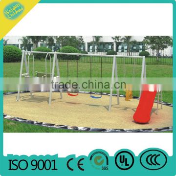 2016 Hot sale plastic swing outdoor play equipment MBL10-Q2 swing set