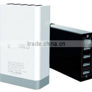 Q.c.2.0 Usb Multi Charger 5V 8A Usb Destop Dock Charger for Cellphone