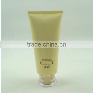 200g package tube with corona acrylic cap for face cleanser