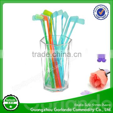 Gorlando custom golf design Colored coffee plastic stirrer