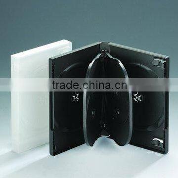22MM Translucent Multi DVD Case for 6 disc with Insert