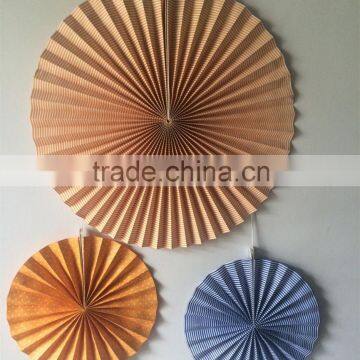 Printing 90gsm Woodfree Hot Sale Promotional Paper Fan Wedding Favors Gifts