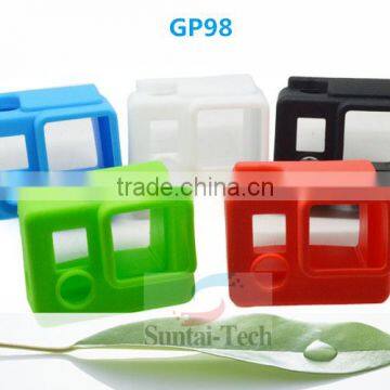 Universal gopros accessories Protective Silicone Case for GoPros for Heros 3+ Dustproof Anti-Fog Proective Housing GP98