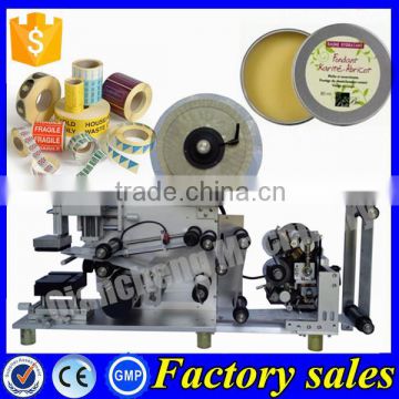 PLC Controlled semi automatic labeling machine,chocolate box labeler semi auto