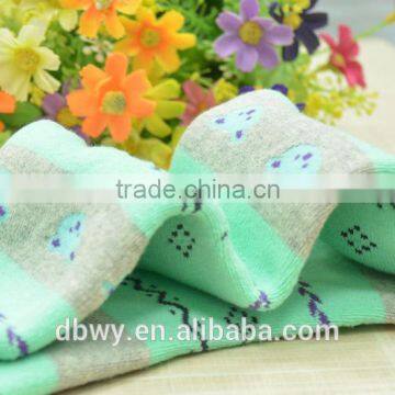 Colorful Bear Pattern Pure Cotton Terry Socks for Women and Girls photo-4