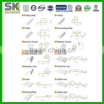Exterior Wall Panels Connecting Strip Pvc Profile photo-6