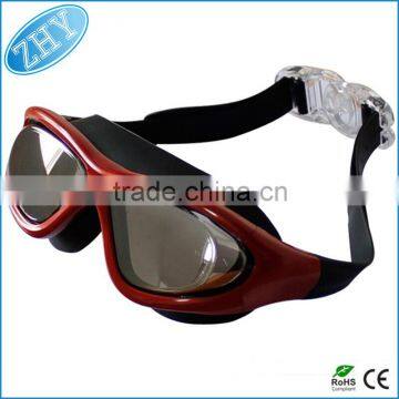 fashionable swimming goggles, wide view swim goggles, fashionable swimming glasses